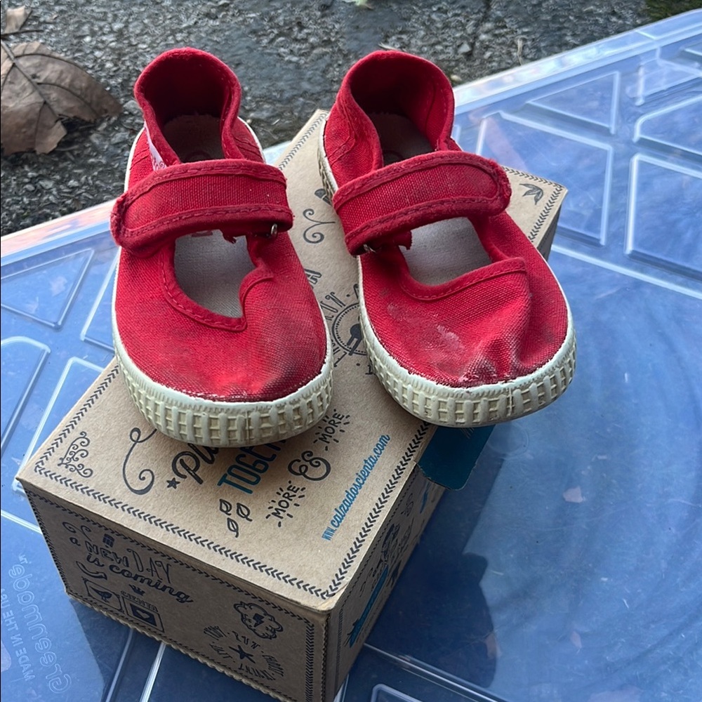Red Kids Shoes